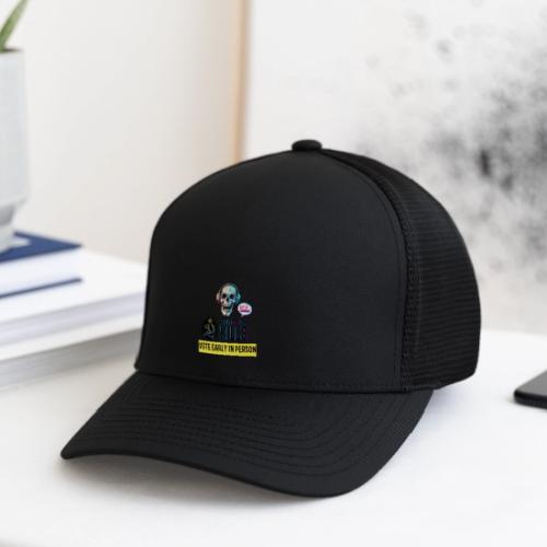 Collectivism Kills Transparent -black font - Flexfit Fitted Baseball Cap