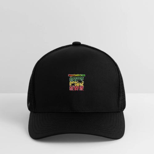 Rasta style reggae music design with classic roots - Casquette de baseball ajustée Flexfit