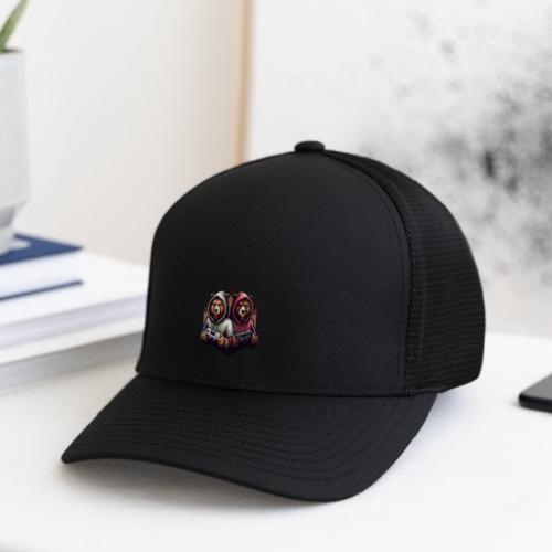 2 grizzlies gamer bears - Flexfit Fitted Baseball Cap