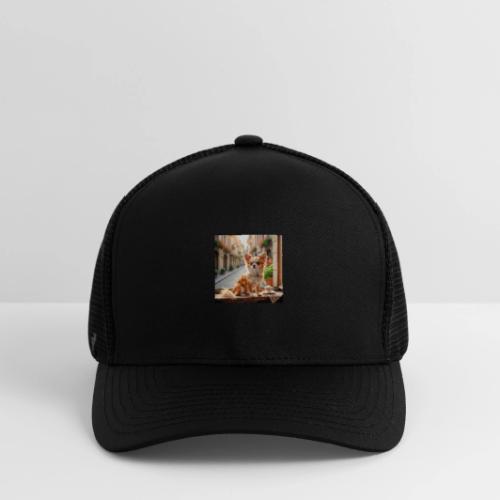 Morning coffee Chihuahua - Flexfit Fitted Baseball Cap