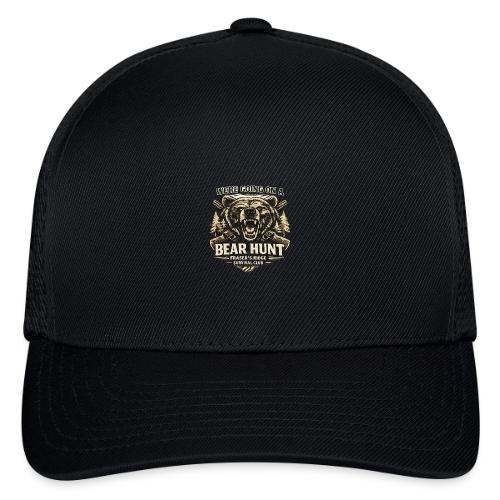 BEAR HUNT - Flexfit Fitted Baseball Cap
