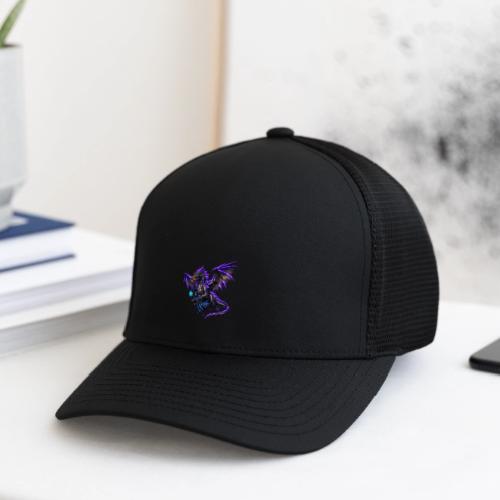 Neon Dragon and Battle Mage - Flexfit Fitted Baseball Cap