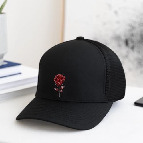 Silver Rose - Flexfit Fitted Baseball Cap