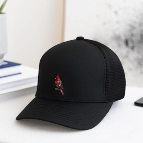 Silver Cardinal - Flexfit Fitted Baseball Cap