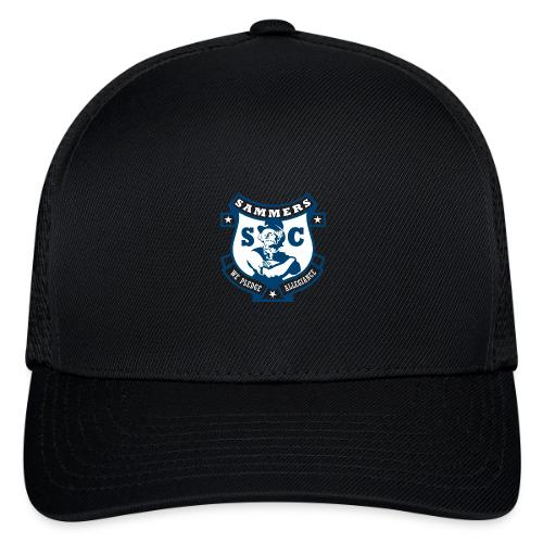 sammers on red png - Flexfit Fitted Baseball Cap