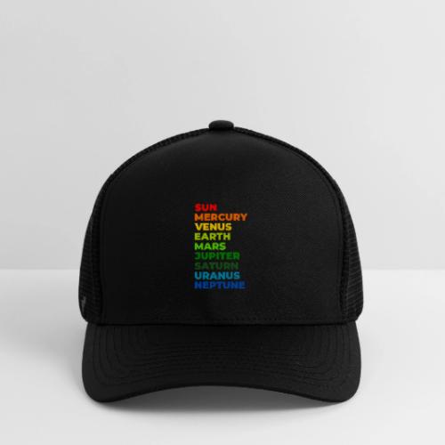 Color the solar system - Flexfit Fitted Baseball Cap