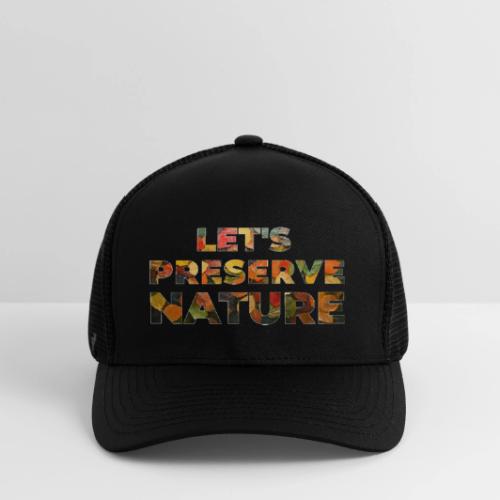 Let's Preserve Nature - Flexfit Fitted Baseball Cap