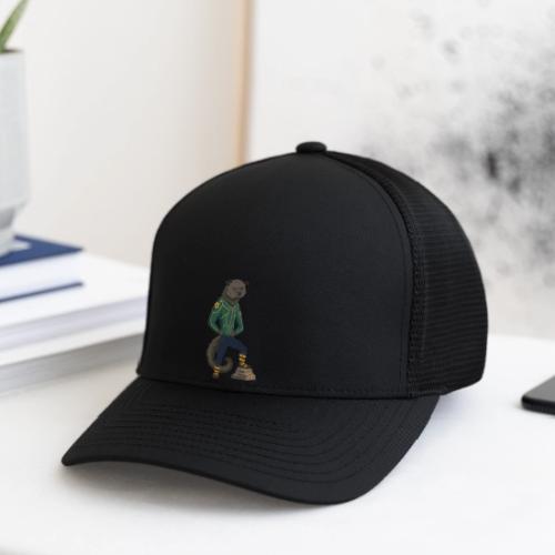 Raccoon Ranger in Neon Armor - Flexfit Fitted Baseball Cap