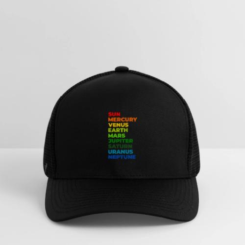 Color the solar system - Flexfit Fitted Baseball Cap