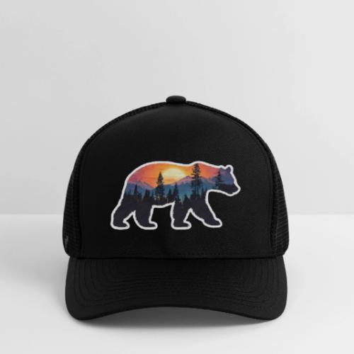 Mountain Spirit Bear - Flexfit Fitted Baseball Cap