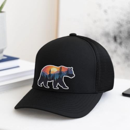 Mountain Spirit Bear - Flexfit Fitted Baseball Cap