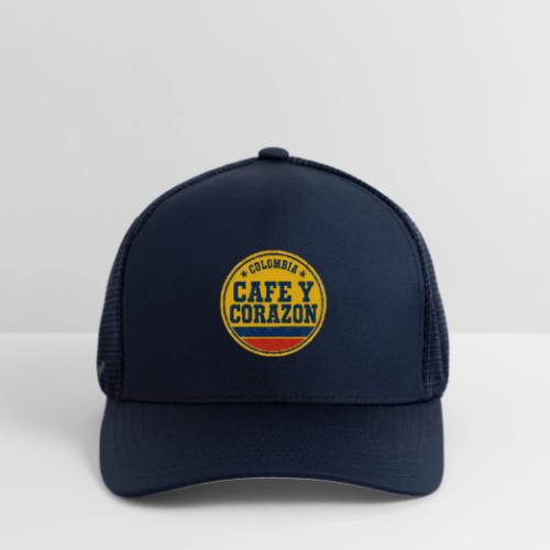 Colombia Soccer Watch Party Shirt — Cafe Y Corazon - Flexfit Fitted Baseball Cap