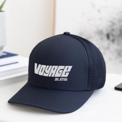 Voyage Sail White - Flexfit Fitted Baseball Cap