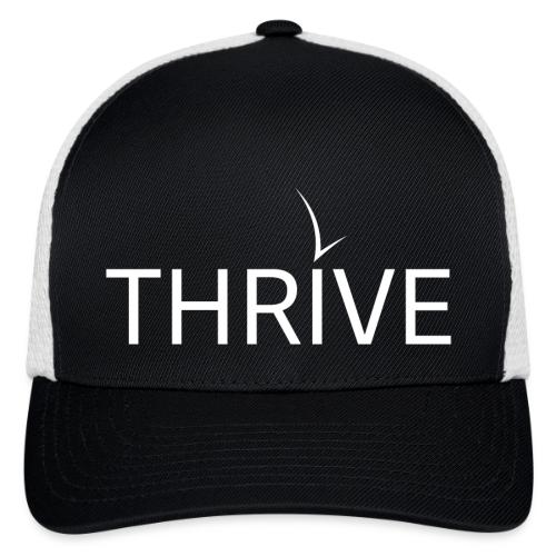 White Logo - Flexfit Fitted Baseball Cap
