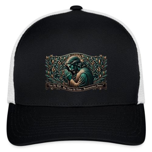 Easter Not My Will Gethsemane T Shirt, Bro Gift - Flexfit Fitted Baseball Cap