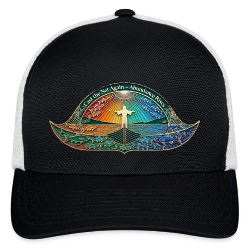 Easter Cast the Net Again T Shirt, abundance Gift - Flexfit Fitted Baseball Cap