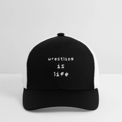 Wrestling is life - Flexfit Fitted Baseball Cap