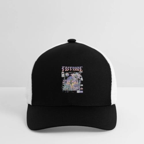 Future Nature Retro-Futuristic - Flexfit Fitted Baseball Cap