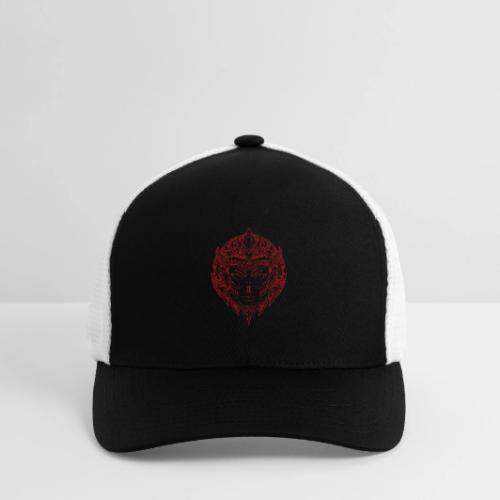 DemBoyz Logomark (Red Edition) - Flexfit Fitted Baseball Cap
