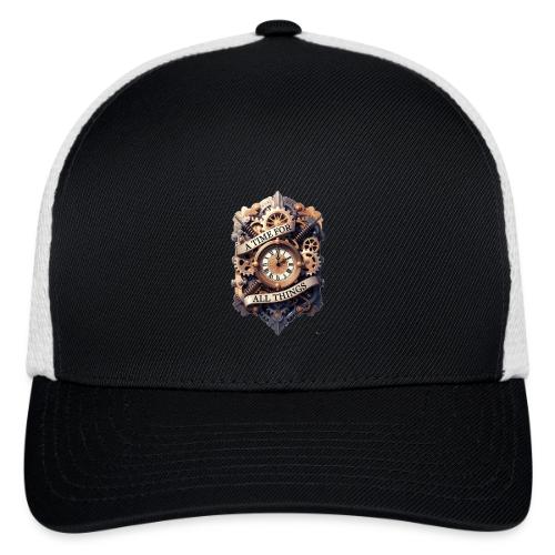 Ornate Clockwork T-Shirt - Flexfit Fitted Baseball Cap