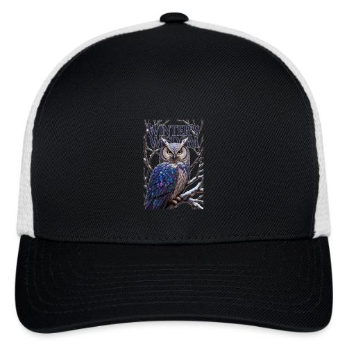 Crystalized Forest Owl T-Shirt - Flexfit Fitted Baseball Cap