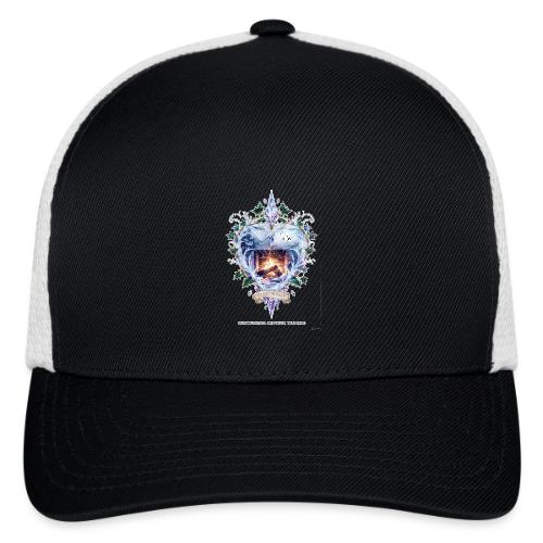 Imbolc Candle Veil T-Shirt | Veiled Rebirth - Flexfit Fitted Baseball Cap