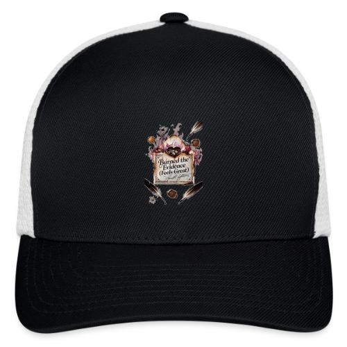 Burned the Evidence (Feels Great) T-Shirt - Flexfit Fitted Baseball Cap