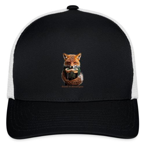 Sly Emerald Fox Toast T-Shirt - Flexfit Fitted Baseball Cap