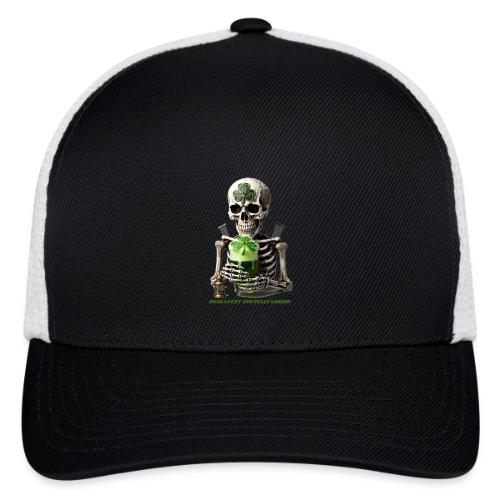 Eternal Stout Skeleton Graphic Tee - Flexfit Fitted Baseball Cap