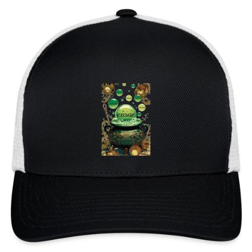 Emerald Excuses Cauldron Graphic Tee - Flexfit Fitted Baseball Cap