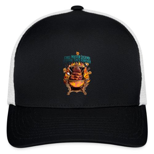 Grill Master Legend T Shirt - Flexfit Fitted Baseball Cap