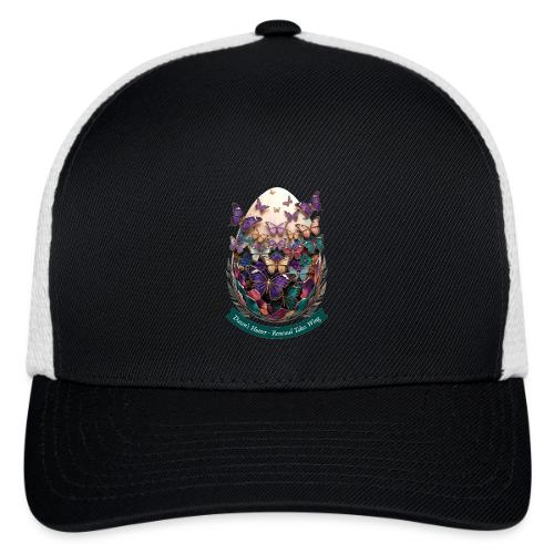 Easter Dawn's Flutter Butterfly T Shirt, Gift - Flexfit Fitted Baseball Cap