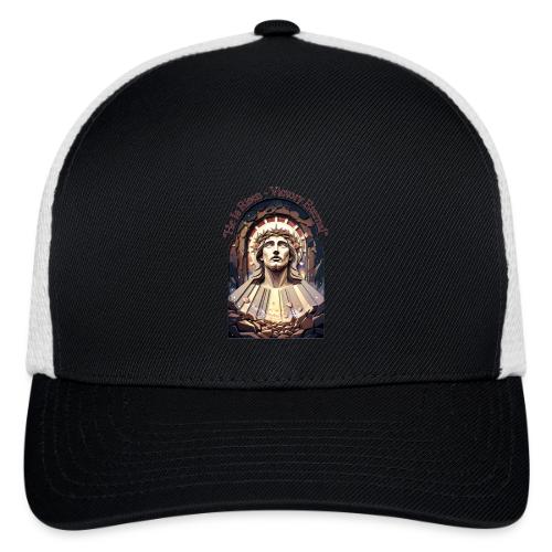 Easter He Is Risen Face of Christ T Shirt, Gift - Flexfit Fitted Baseball Cap
