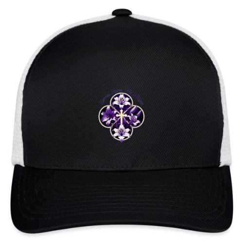 Easter Eternal Bloom Lily Crown T Shirt, Gift - Flexfit Fitted Baseball Cap