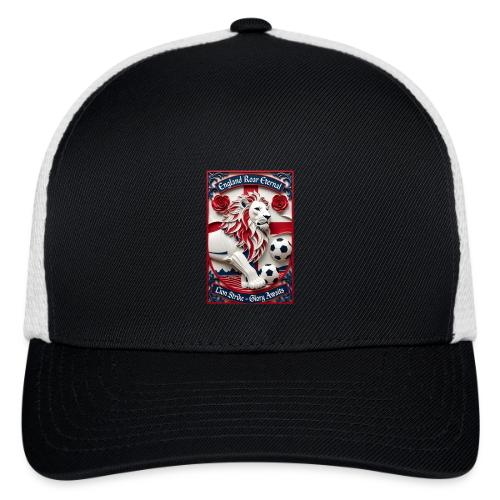 England Lion Soccer T Shirt, Football Pride Gift - Flexfit Fitted Baseball Cap
