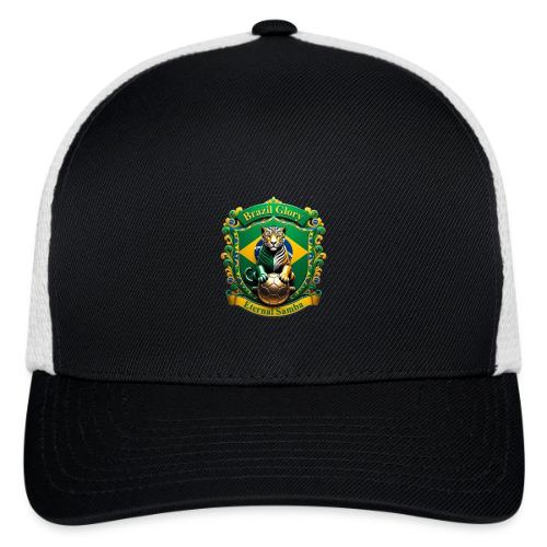 Brazil Jaguar Glory Tee, Brazilian Pride Gift - Flexfit Fitted Baseball Cap