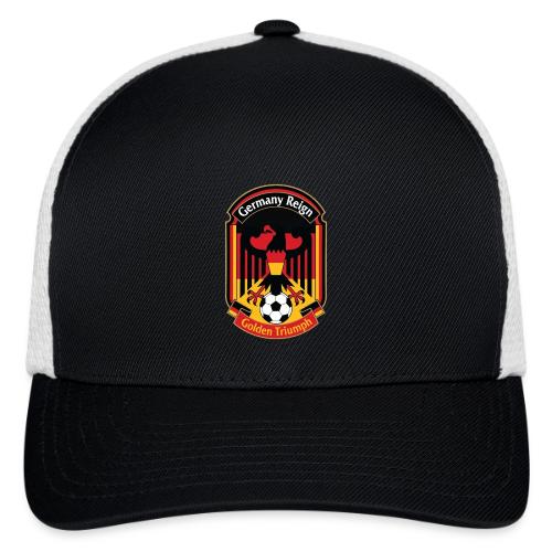 Germany Eagle Reign T-Shirt, German Flag Gift - Flexfit Fitted Baseball Cap