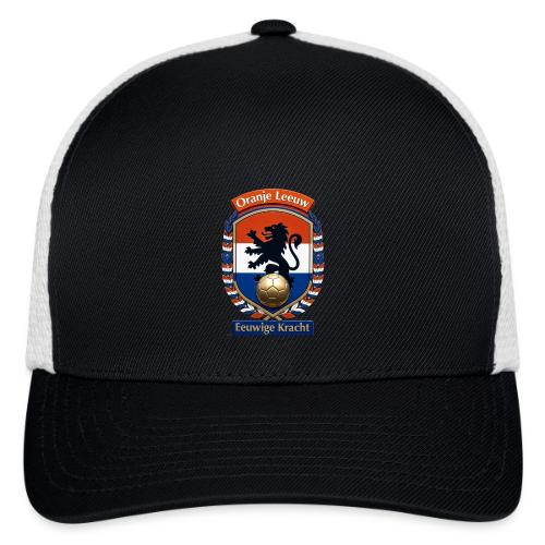 Netherlands Lion Premium T-Shirt, Dutch Flag Gift - Flexfit Fitted Baseball Cap