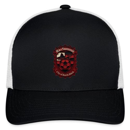 Flamengo Scarlet Summit T-Shirt, Football Gift - Flexfit Fitted Baseball Cap