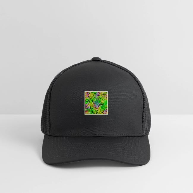 Vibrant Plant Strokes Design