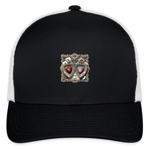 Keeper of My Deepest Love Victorian Locket T-Shirt - Flexfit Fitted Baseball Cap