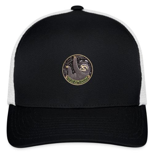 Sloth Home Watcher T Shirt - Flexfit Fitted Baseball Cap