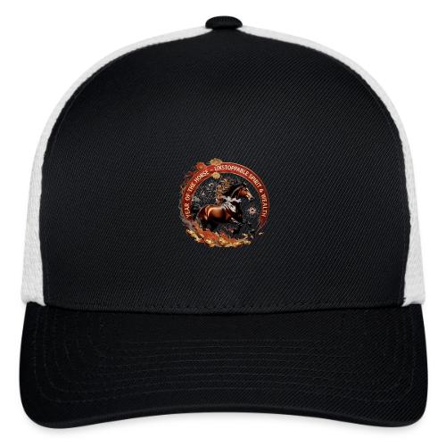 Year of the Horse Fiery Spirit T Shirt, Lunar New - Flexfit Fitted Baseball Cap