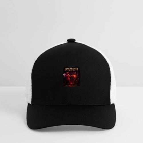 Love Against The System – Cyberpunk Art - Flexfit Fitted Baseball Cap