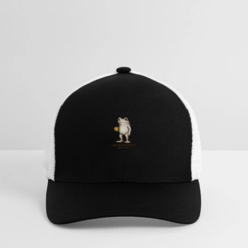 Weird Stuff Frog Coffee Humor - Flexfit Fitted Baseball Cap