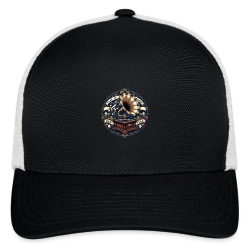 Ornate Phonograph T-Shirt - Flexfit Fitted Baseball Cap