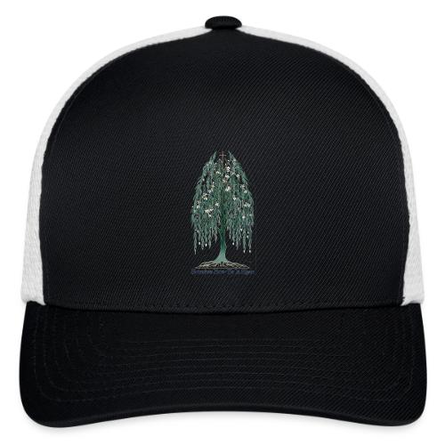 Easter Branches Bow Willow T Shirt, Easter Gift - Flexfit Fitted Baseball Cap