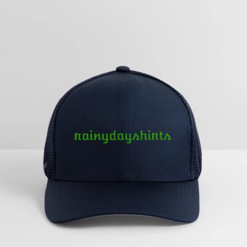 rainydayshirts text logo - Flexfit Fitted Baseball Cap