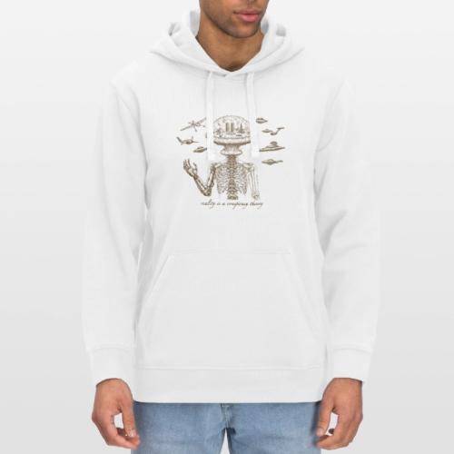 Reality is a Conspiracy Theory - Stanley/Stella Drummer Unisex Organic Hoodie
