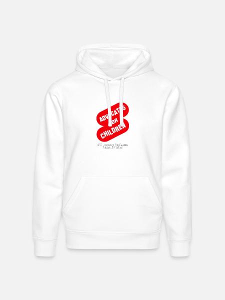 AFC Red Flash Sign - Stanley/Stella Drummer Unisex Organic Hoodie - white